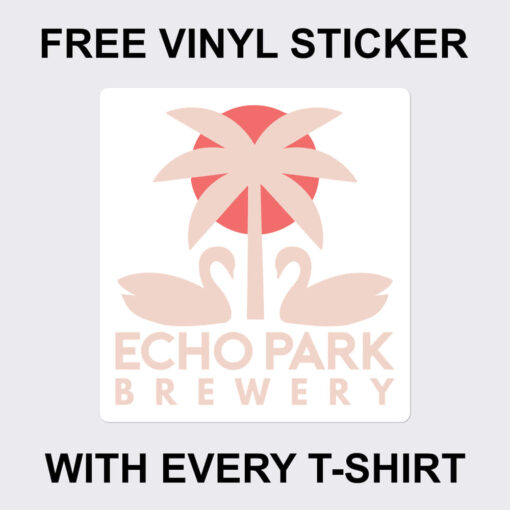 Colin From Accounts Sticker A sticker of Echo Park Brewery from the YC show Colin From Accounts.