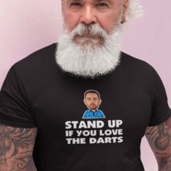 Personalised Darts T-shirt with any player image. Personalised Darts T-shirt with any player image.