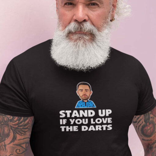 Personalised Darts T-shirt with any player image. Personalised Darts T-shirt with any player image.