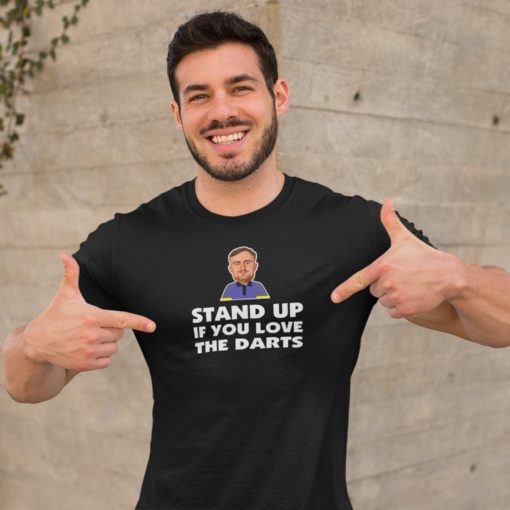 Personalised Darts T-shirt with any player image. Personalised Darts T-shirt with any player image.