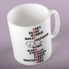 Greys Anatomy Names Gift Mug, Greys Gift, Ideal gift for any Grey's Anatomy Fan
