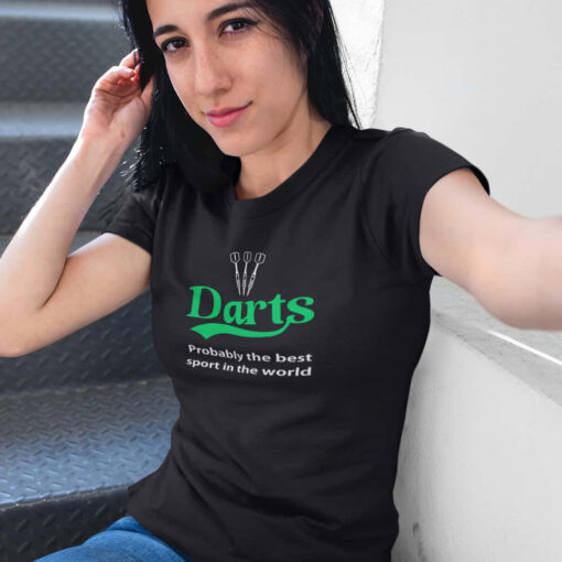 Darts Best Sport In The World Ladies Fit. Ladies Darts Gift, Ladies Darts Shirt. Darts Best Sport In The World Ladies Fit. Ladies Darts Gift, Ladies Darts Shirt.