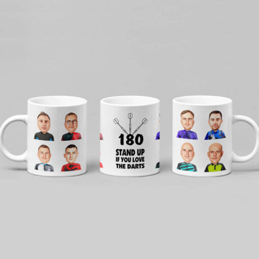 Stand Up If You Love The Darts Mug Stand Up If You Love The Darts Mug