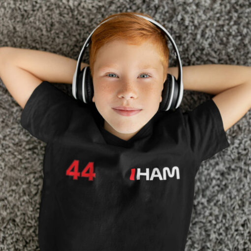 Childrens Lewis Hamilton Shirt, Kids F1 Shirt Childrens Lewis Hamilton Shirt, Kids F1 Shirt