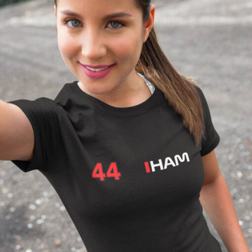 Lewis Hamilton Ladies Fit Shirt Lewis Hamilton Ladies Fit Shirt