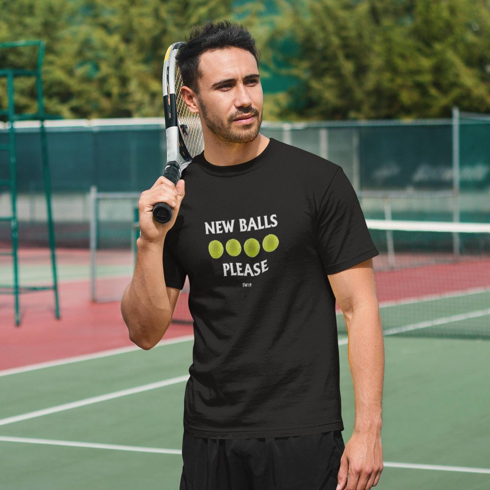 Man wearing a black 